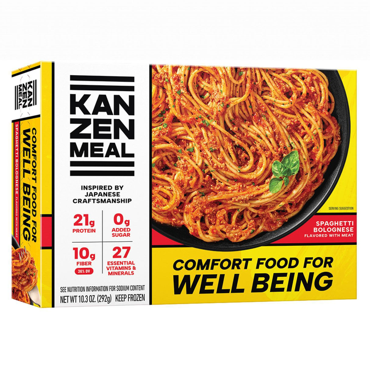 KANZEN MEAL SPAGHETTI BOLOGNESE 10.30OZ