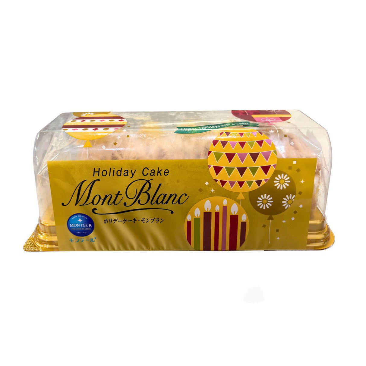 BUCHE DE NOEL MONTBLANC MONTEUR 11.5OZ/327G