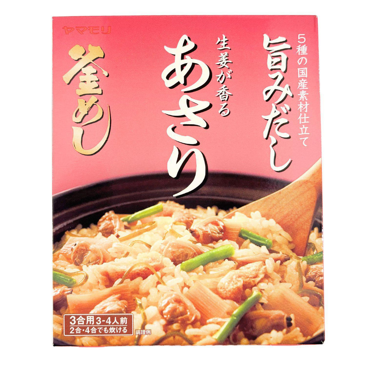 YAMAMORI SHOGA GA KAORU ASARI KAMAMESHI RICE CONDIMENT 6.98OZ/198G