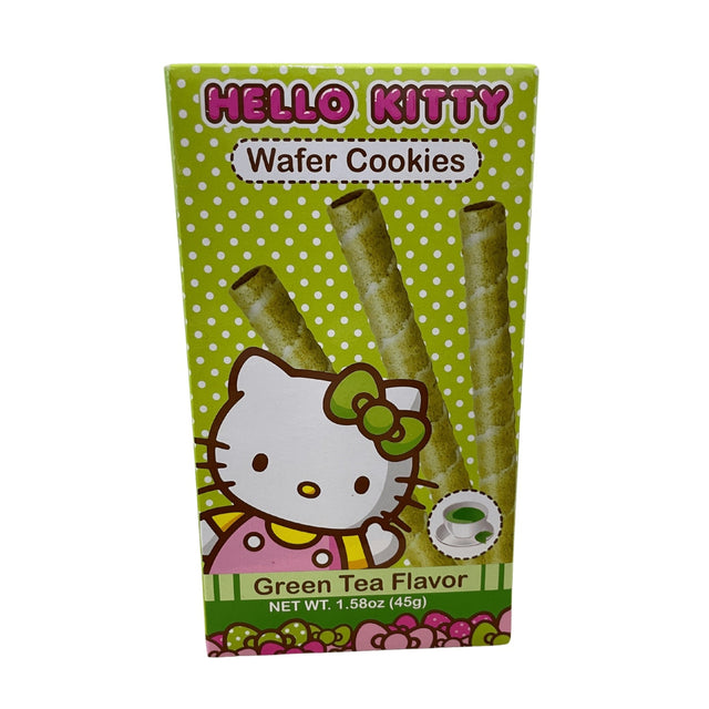 HELLO KITTY WAFER GREEN TEA