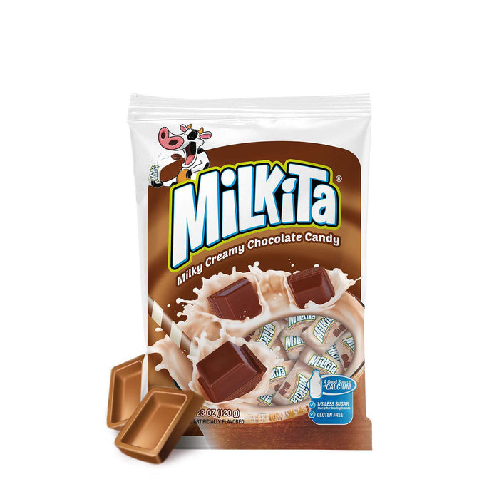 CANDY BAG CT MILKITA CHOCOLATE 4.23 OZ - GOHAN Market