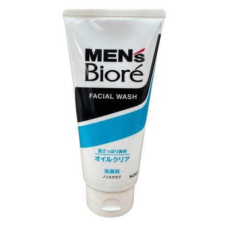 BIORE MENS DEEP OIL CLEAR FACE WASH