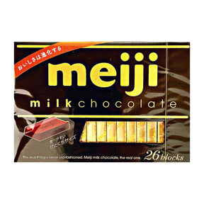 EXPIRING ON 7/31/2024 MEIJI MILK CHOCOLATE 26P 4.23OZ/120G