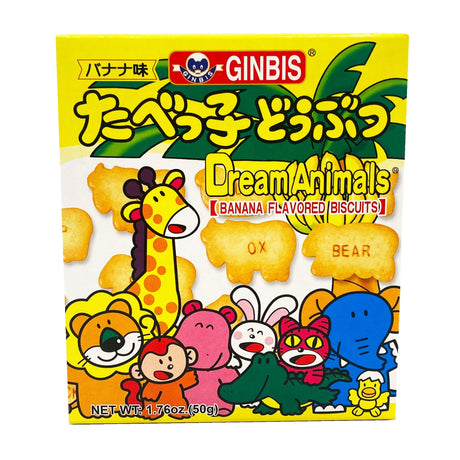 GINBIS TABEKKO BISCUIT BANANA FLAVOR 1.76OZ/50G