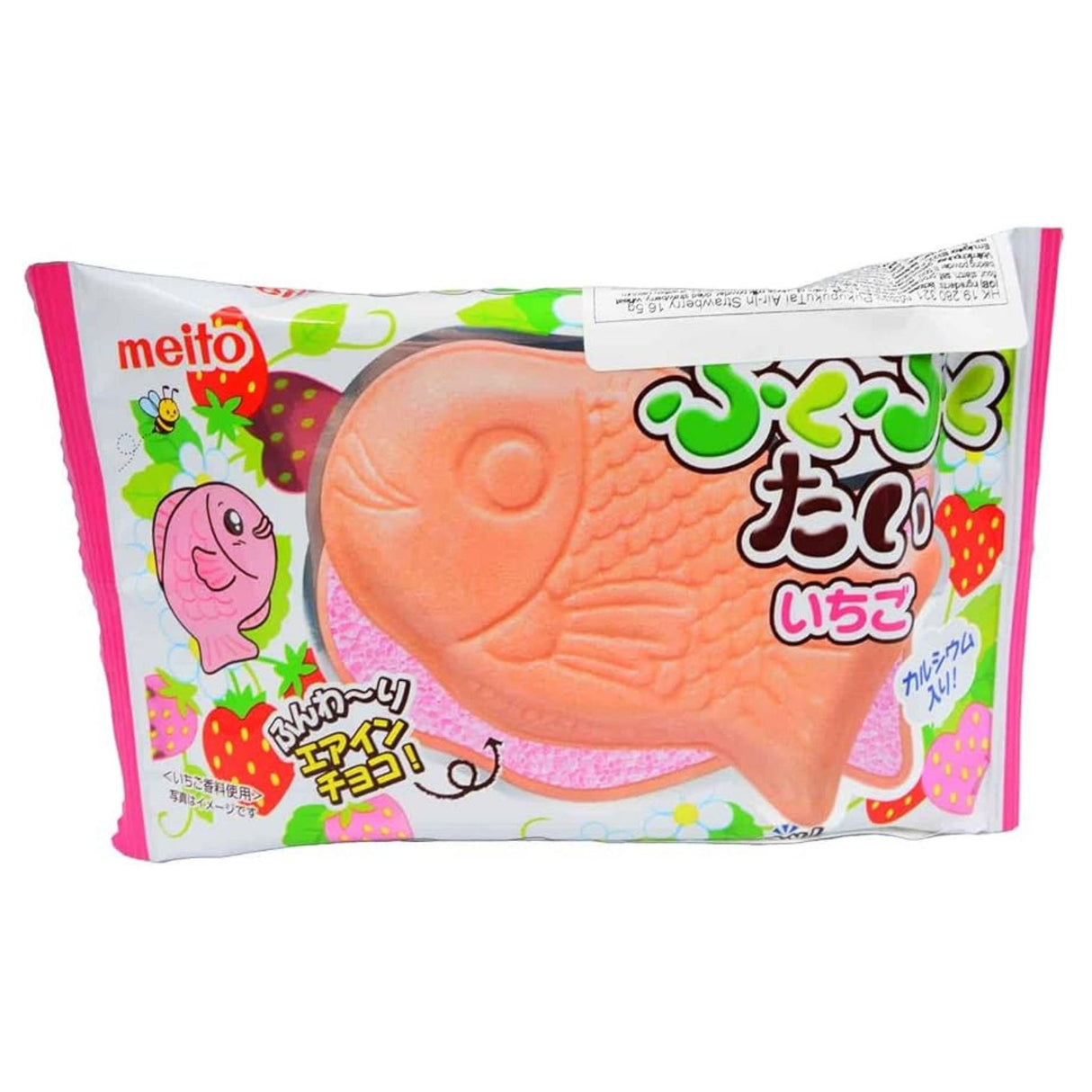 MEITO Pukupuku Tai Air In Choco Strawberry 20g