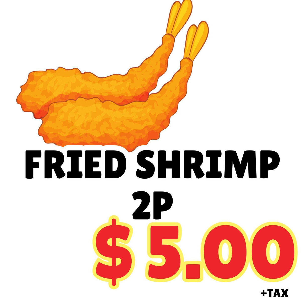 HOT FOOD FRIED SHRIMP 2P