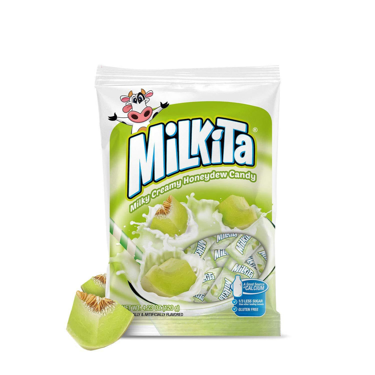 CANDY BAG HONEYDEW MELON CT MILKITA 4.23 OZ