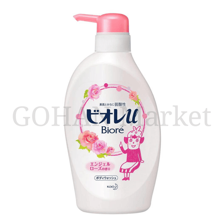 BIORE U BODY SOAP ANGEL ROSE PUMP