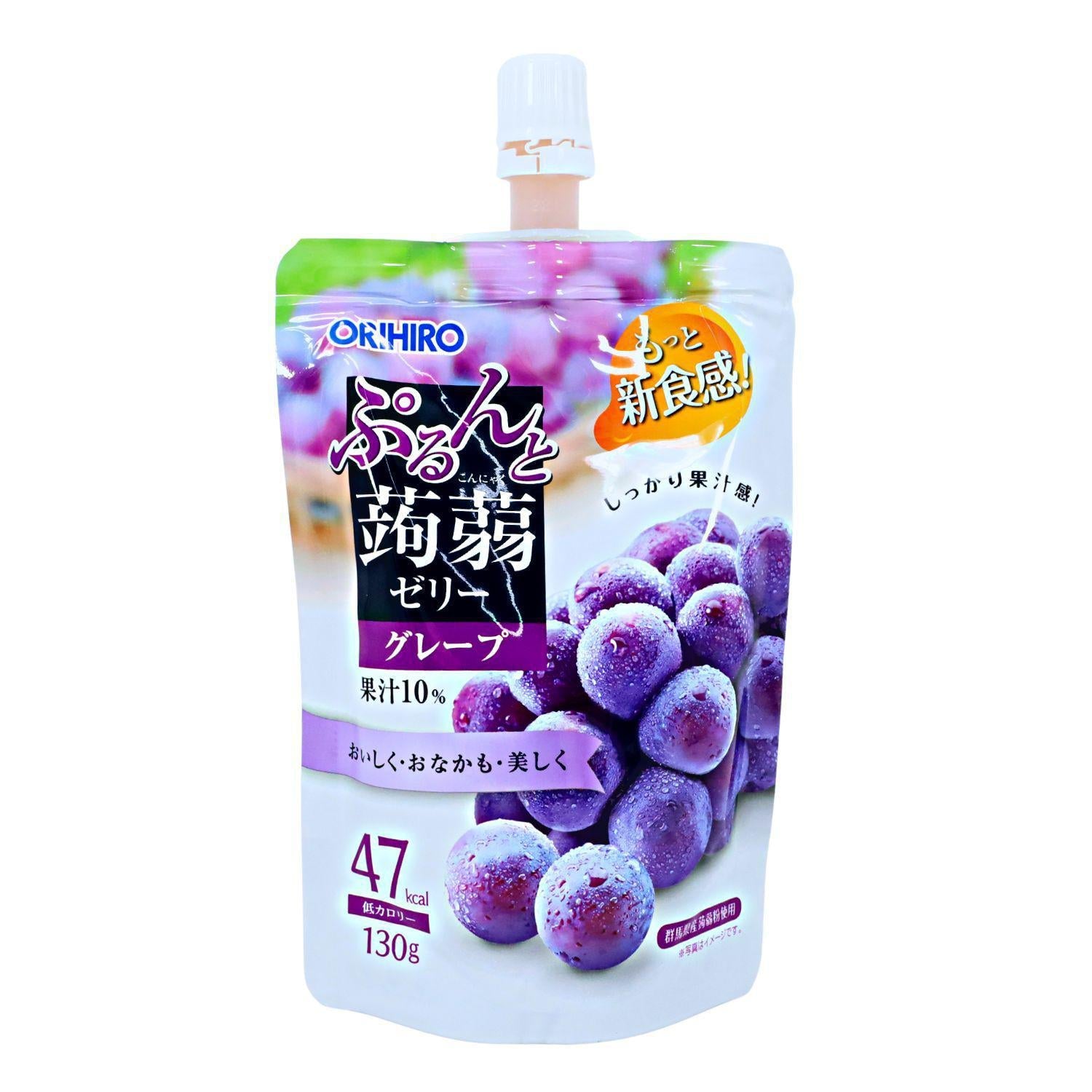 ORIHIRO KONNYAKU JELLY GRAPE 4.59oz/130g. – GOHAN Market