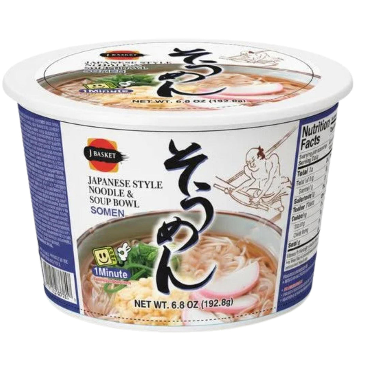 JB INSTANT CUP SOMEN 6.80 OZ