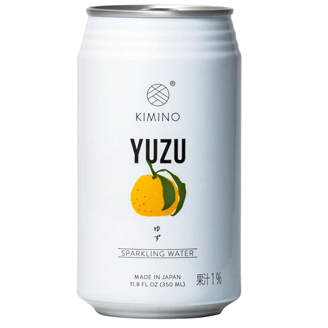 KIMINO SPARKLING WATER YUZU CAN 11.8 FZ/350ML - GOHAN Market
