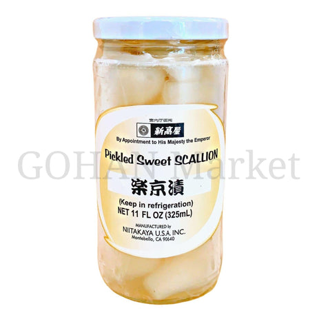 NIITAKA RAKKYO PICKLED SWEET SCALLION 11FLOZ/325ML