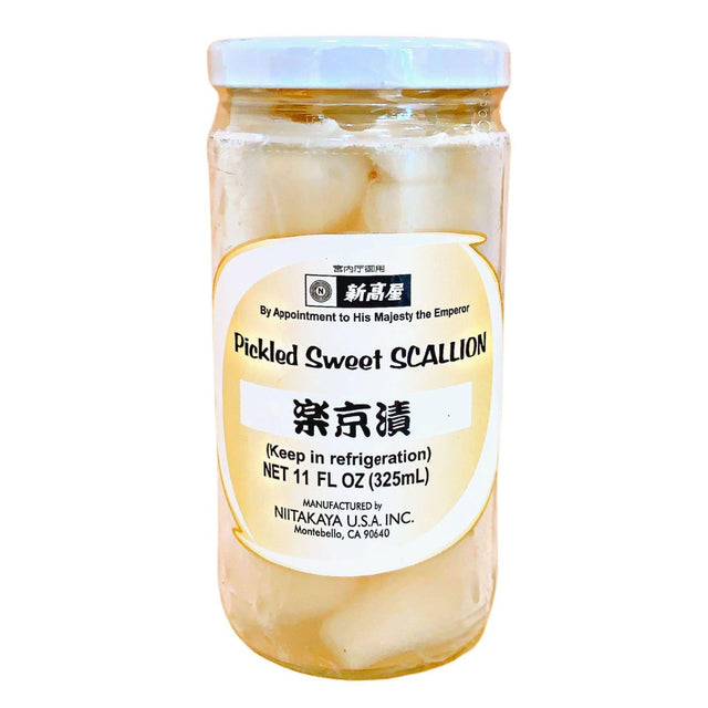 NIITAKA RAKKYO PICKLED SWEET SCALLION 11FLOZ/325ML