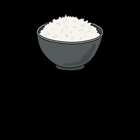 STEAMED WHITE RICE 7OZ - GOHAN Market