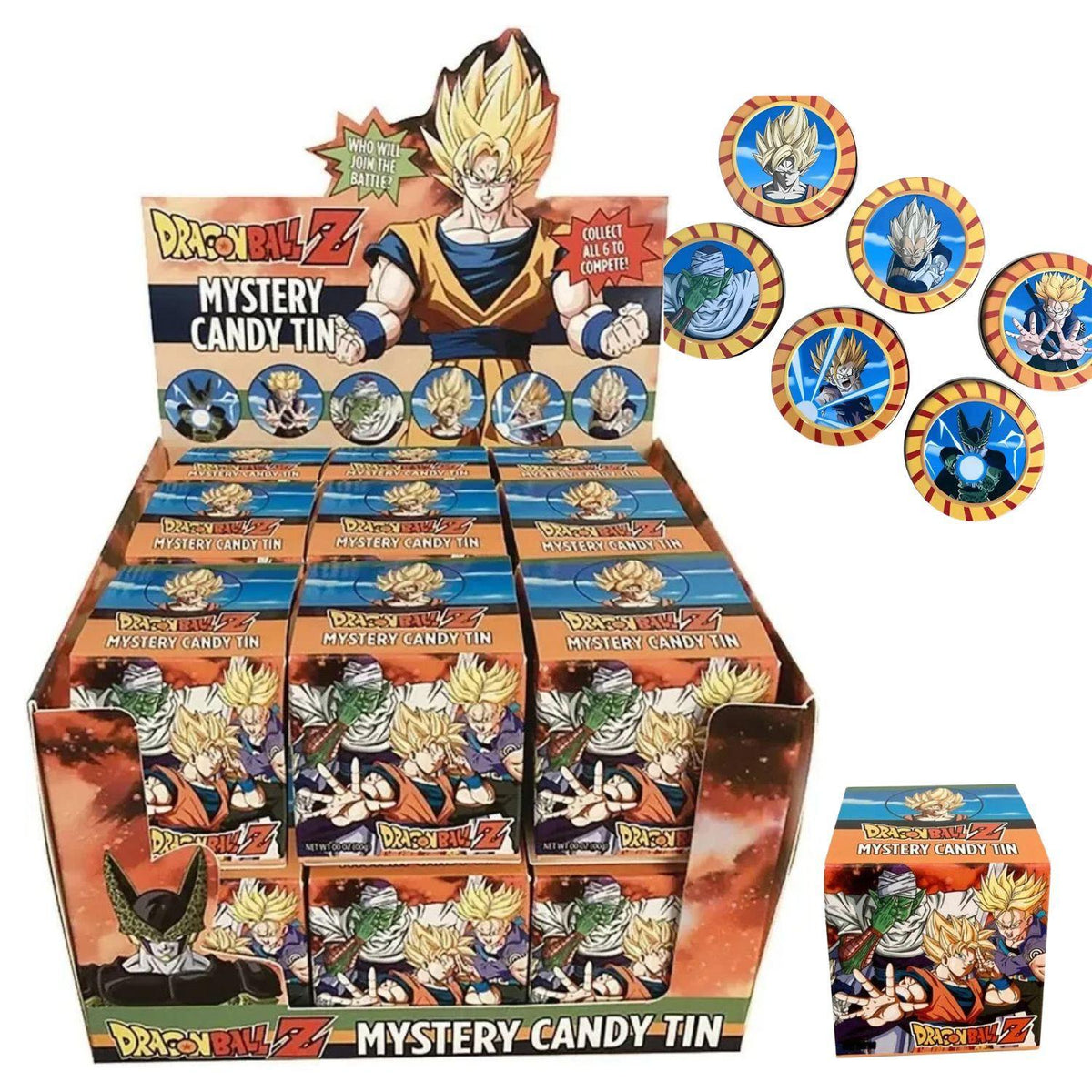 DBZ MYSTERY CANDY TIN BLIND BOX 1BOX