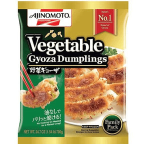 AJINOMOTO VEGETABLE GYOZA FAMILY PK 24.70 OZ - GOHAN Market
