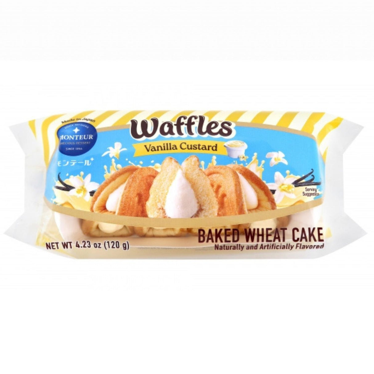 SWEETS MILK & EGG WAFFLE 4P