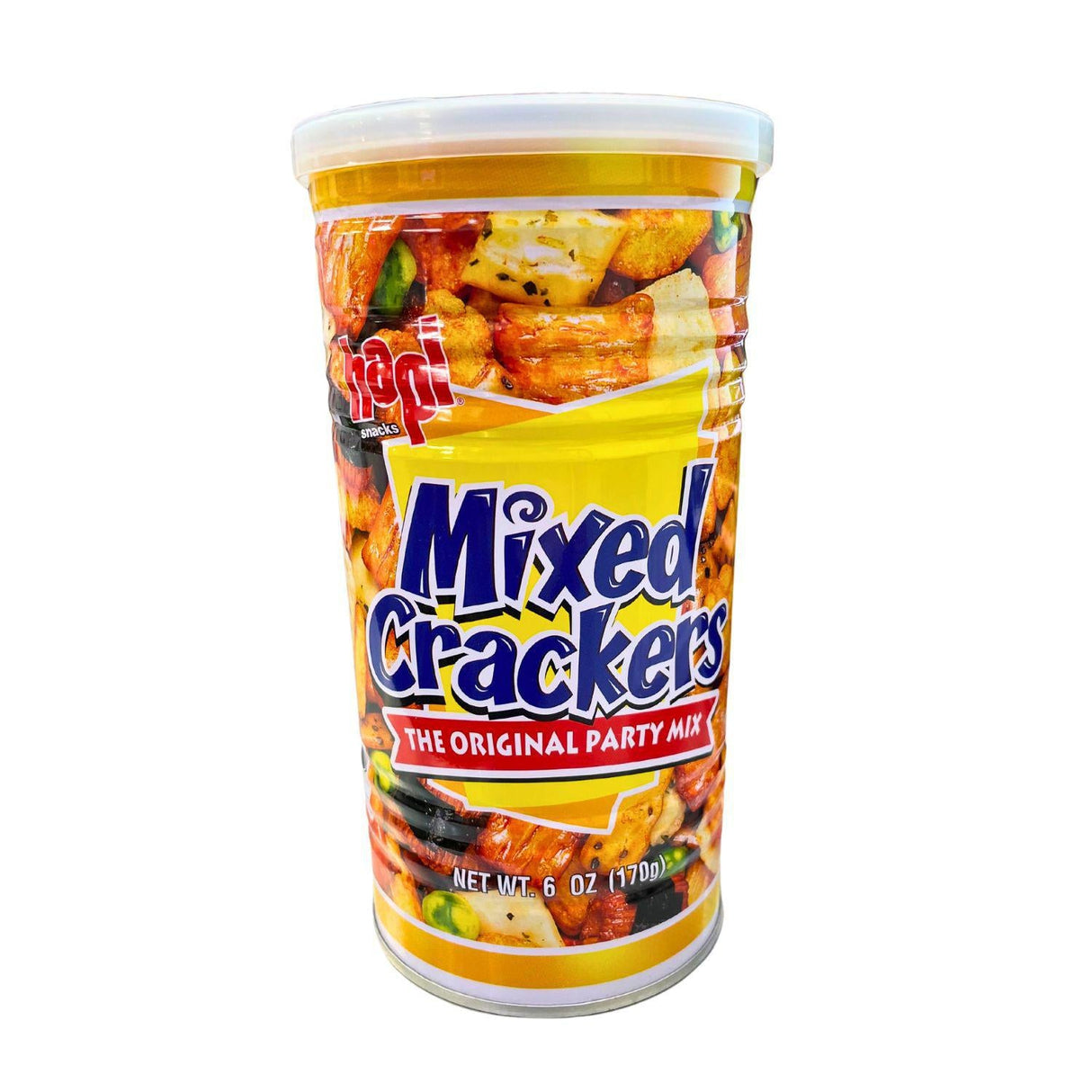 HAPI MIXED CRACKERS CAN PARTY MIX 6OA/170G