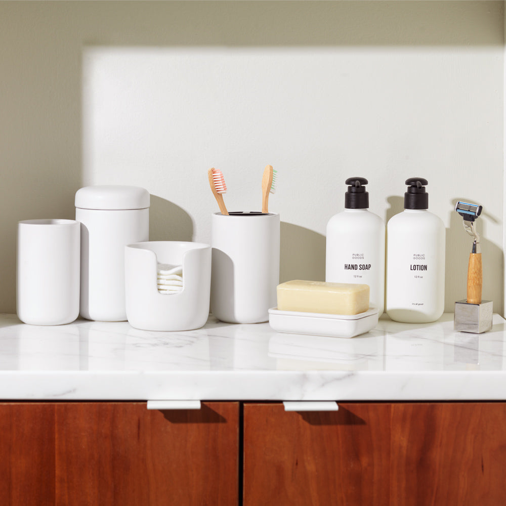 Stoneware Bathroom Tumbler