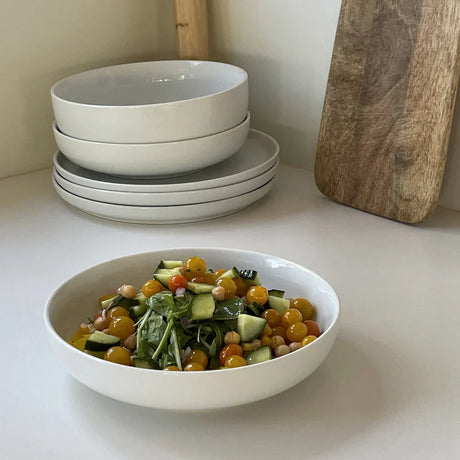 Ceramic Dinner Bowls (Set of 4)