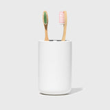 Stoneware Toothbrush Holder