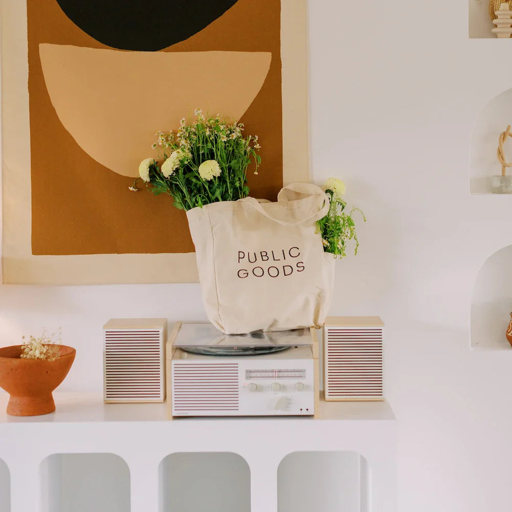 Organic Reusable Cotton Tote Bag