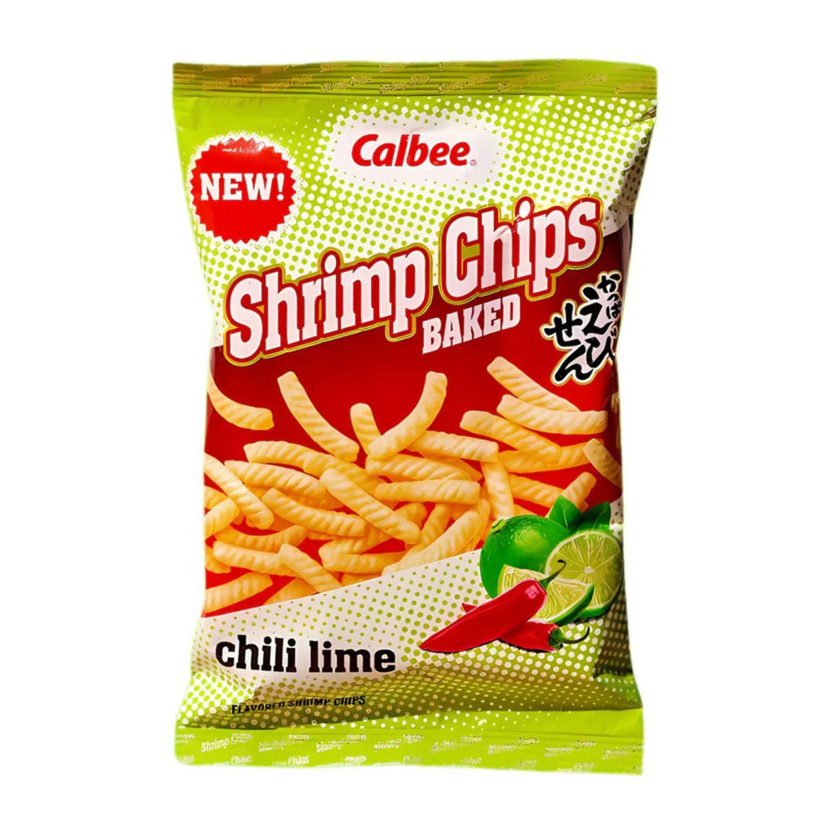 CALBEE SHRIMP CHIPS CHILI LIME 3.3 OZ/94G