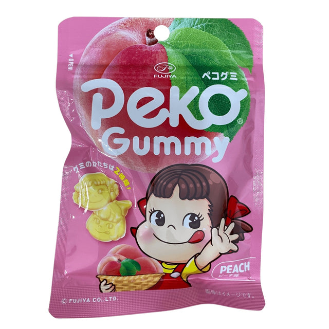 FUJIYA PEKO GUMMY PEACH 1.7OZ/50G