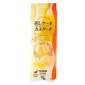 ICHIOKA STEAMED CUSTARD CAKE 4P5.6OZ/160 - GOHAN Market