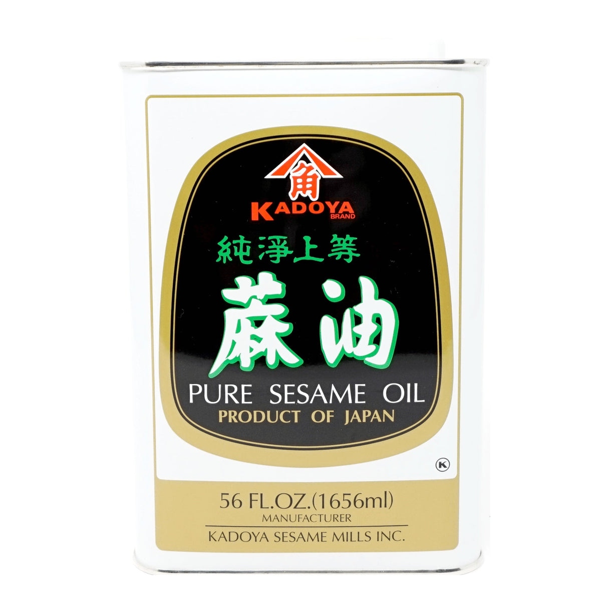 KADOYA 100%PURE SESAME OIL CAN 56FL OZ