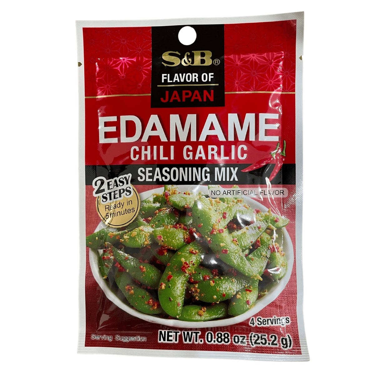 EDAMAME CHILI GARLIC MIX