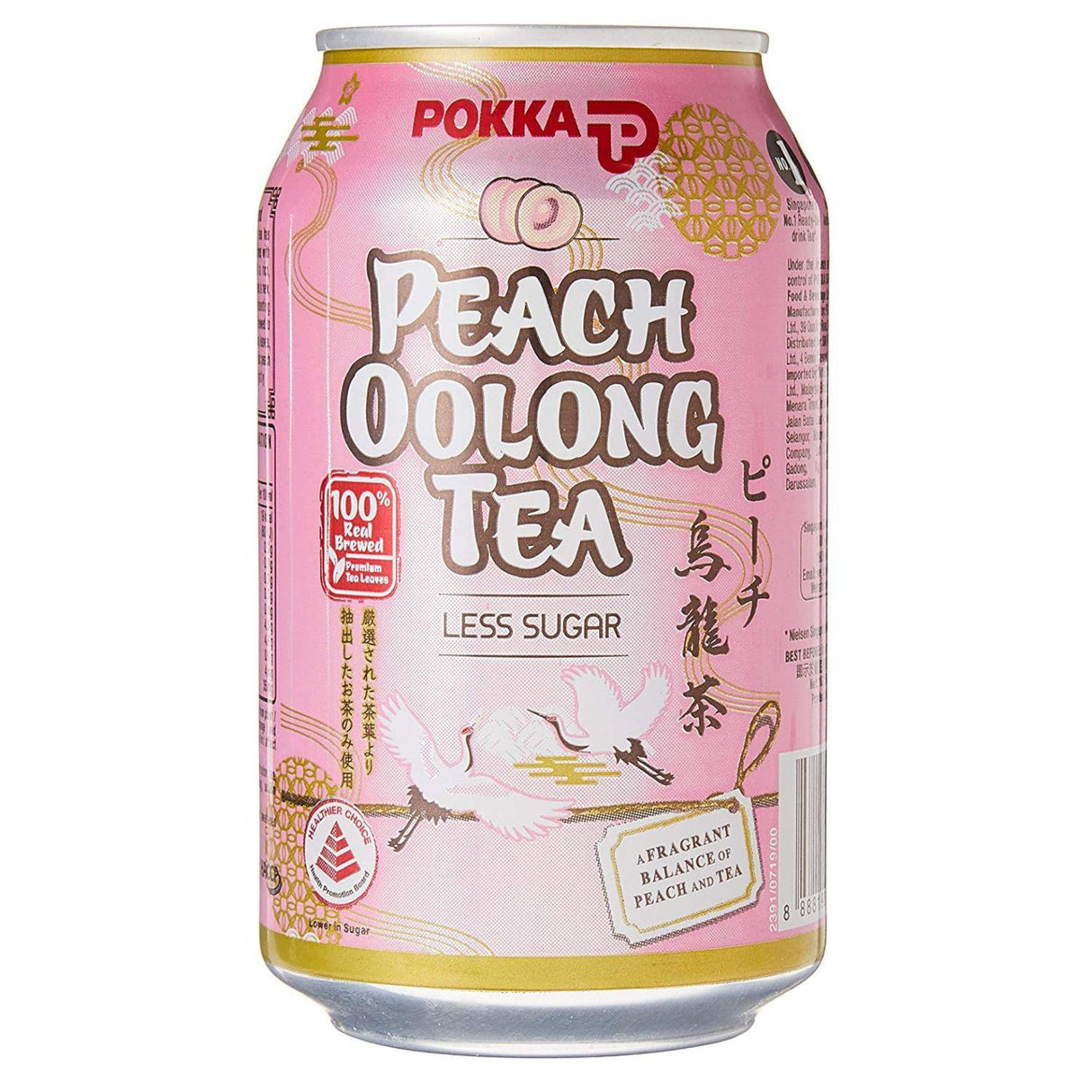 TEA PEACH OOLONG POKKA