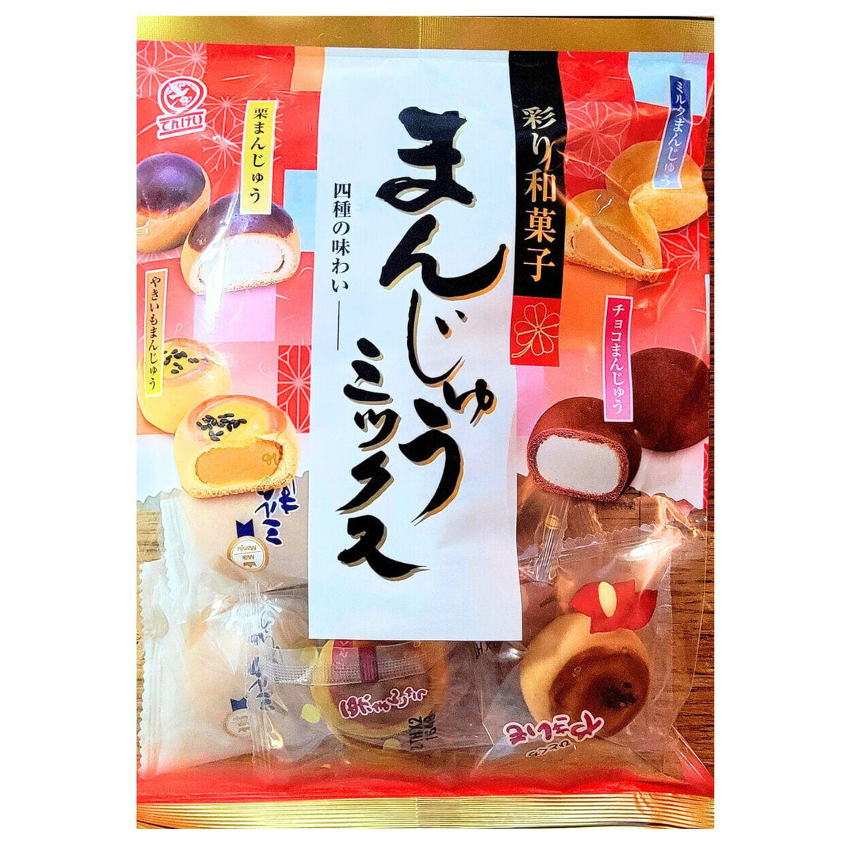 TENKEI MANJU MIX JAPANESE WHEAT CAKE  6.3OZ/180G