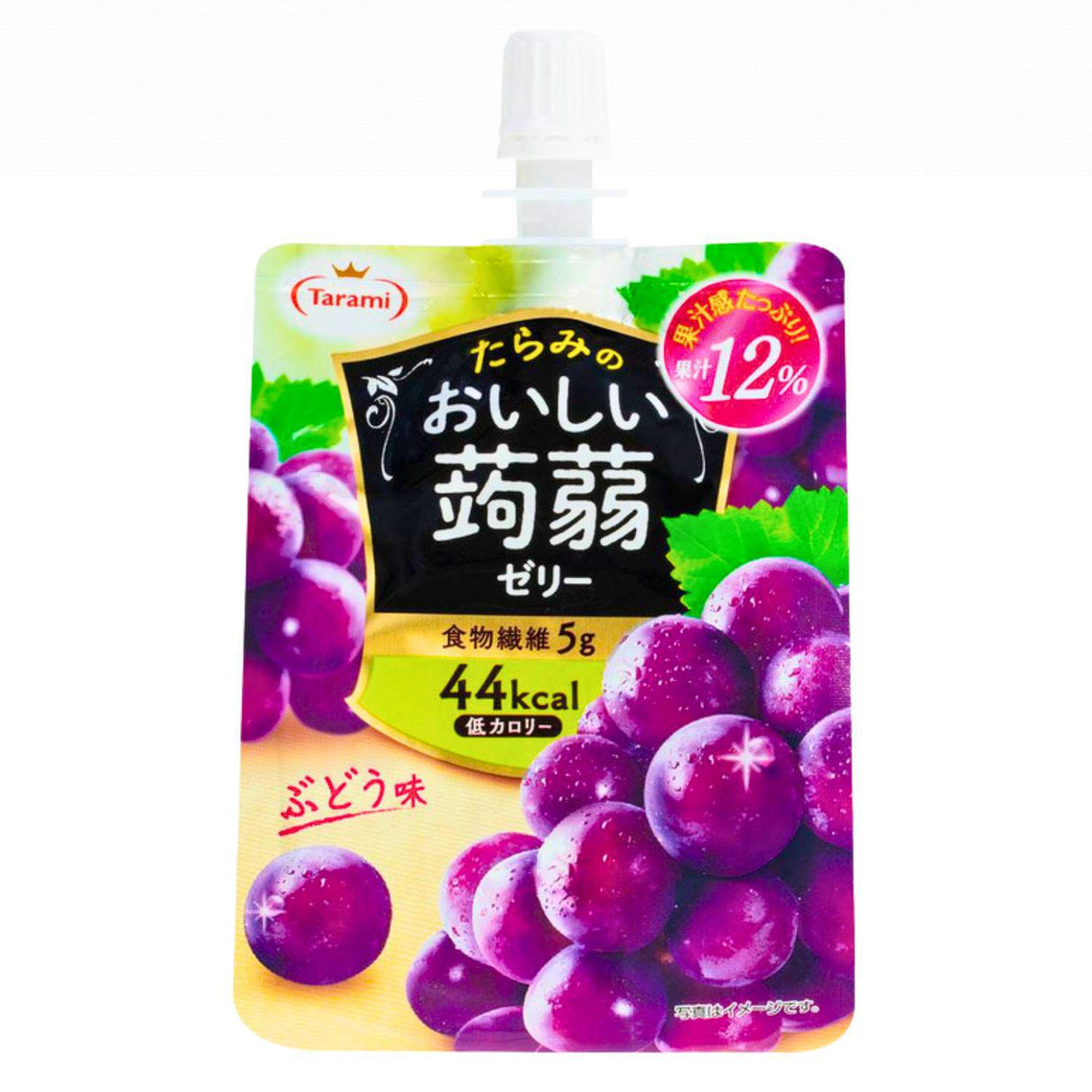 TARAMI SOFT JELLY DRINK GRAPE 5.2OZ