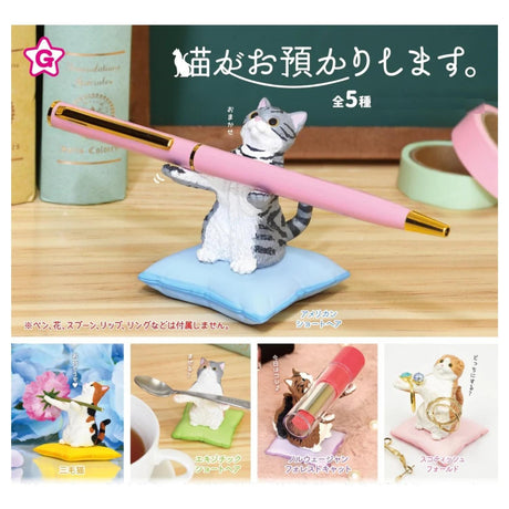 PEN HOLDER CAT BLIND BOX - GOHAN Market