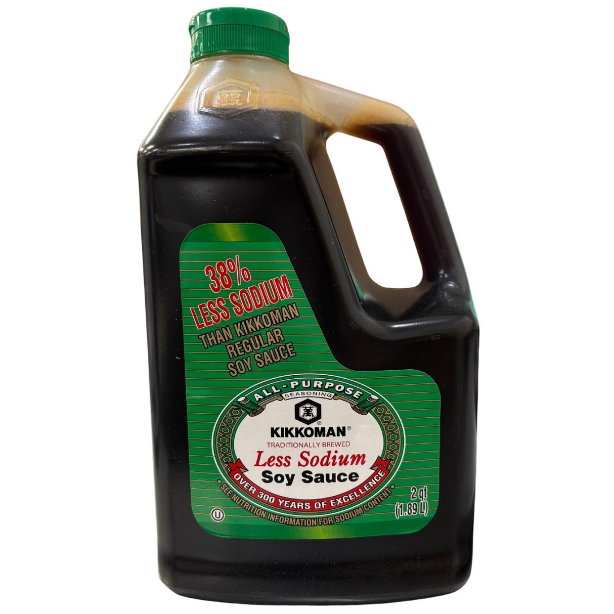 KKM LESS SODIUM SOY SAUCE PLASTIC JAR 2QT/1.89L - GOHAN Market