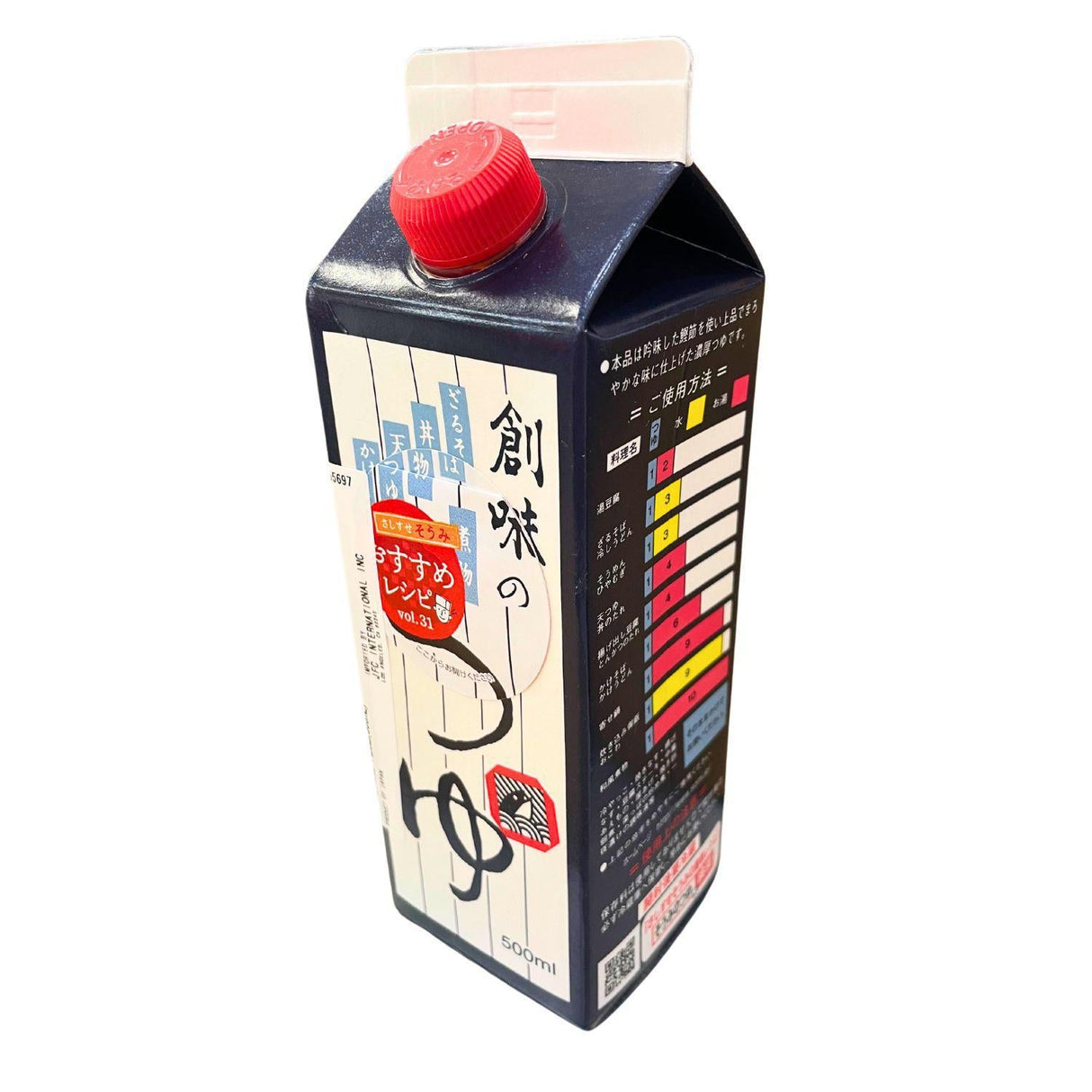 SOMI TSUYU JAPANESE CONCENTRATED BONITO BASE SOUP 16.6FL OZ/500ML