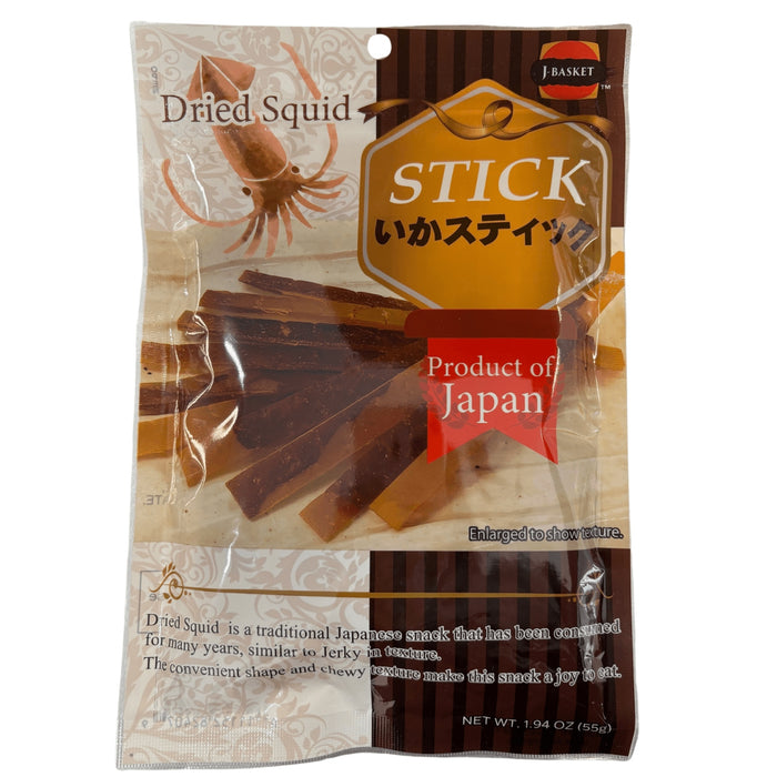 JB DRIED SQUID IKA STICK 1.94OZ/55G