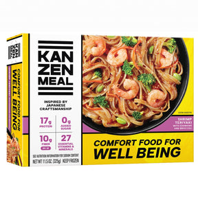 KANZEN MEAL SHRIMP TERIYAKI PASTA 11.5OZ - GOHAN Market