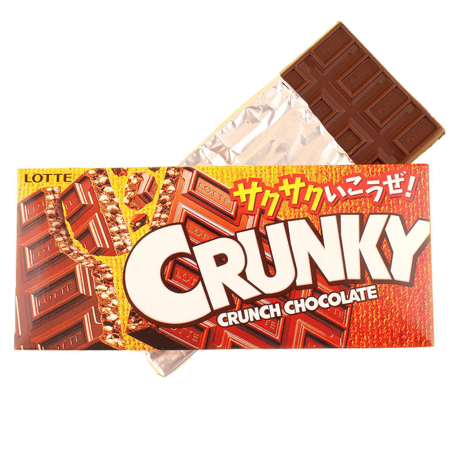 Lotte Crunky Crunch Chocolate Big2パック Lotte CRUNKY Crunch Chocolate [142g x 6packs BALK SET] | eBay