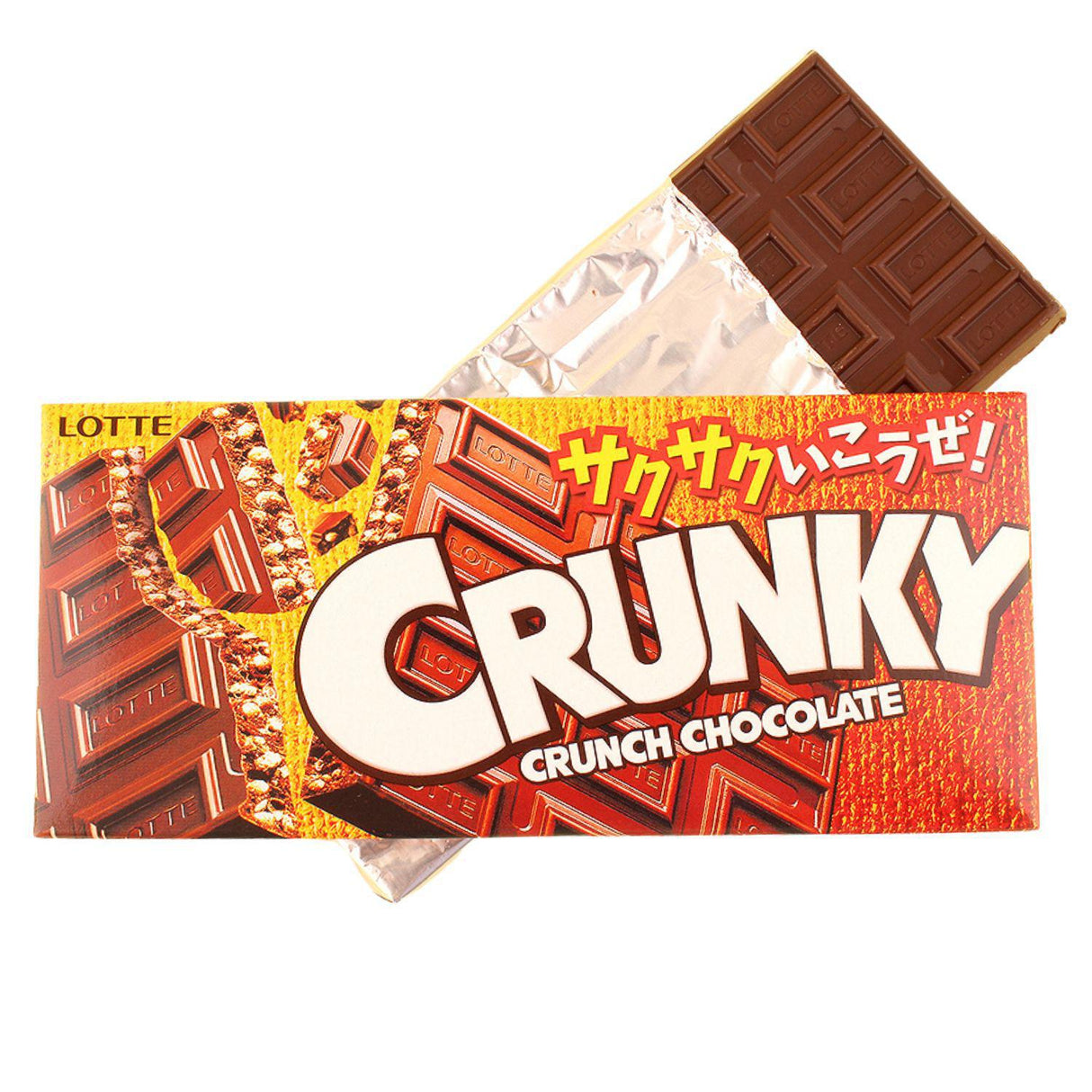 LOTTE CRUNKY CHOCOLATE 1.58OZ/45G