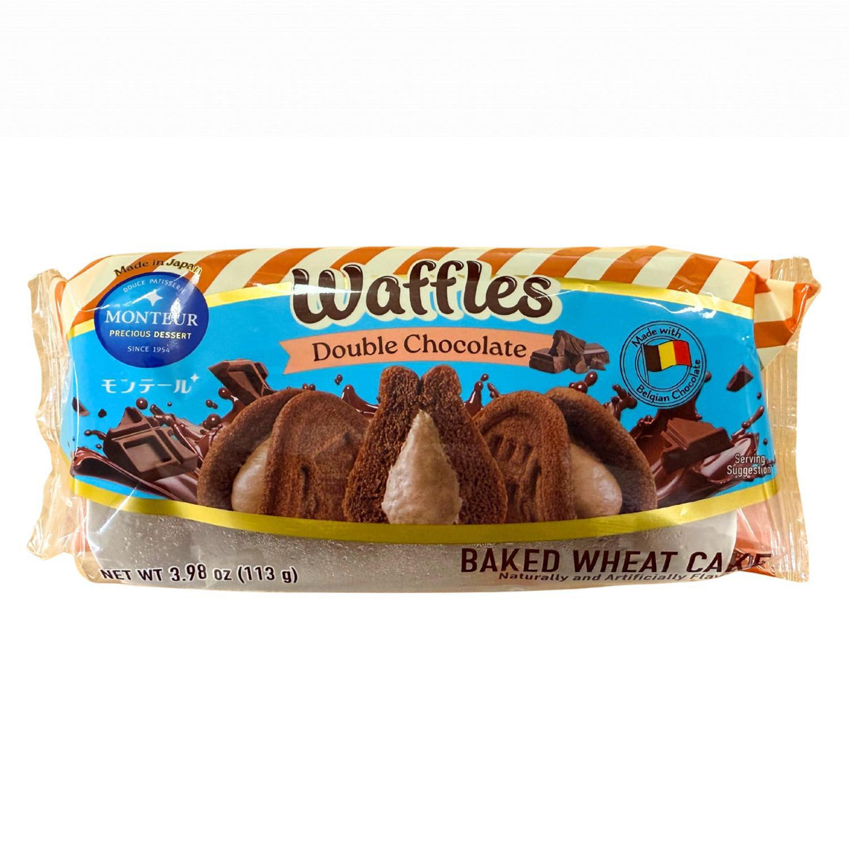 SWEET BELGIAN CHOCO WAFFLE 4P