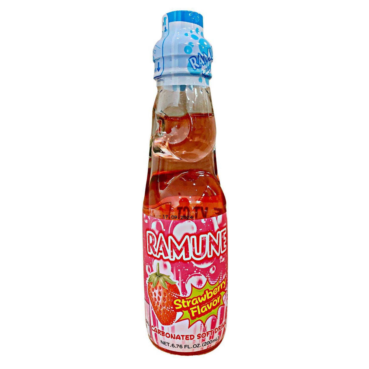 HATA RAMUNE STRAWBERRY 6.76FLOZ/200ML