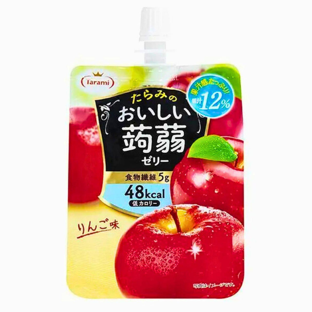TARAMI SOFT JELLY DRINK APPLE 5.2OZ