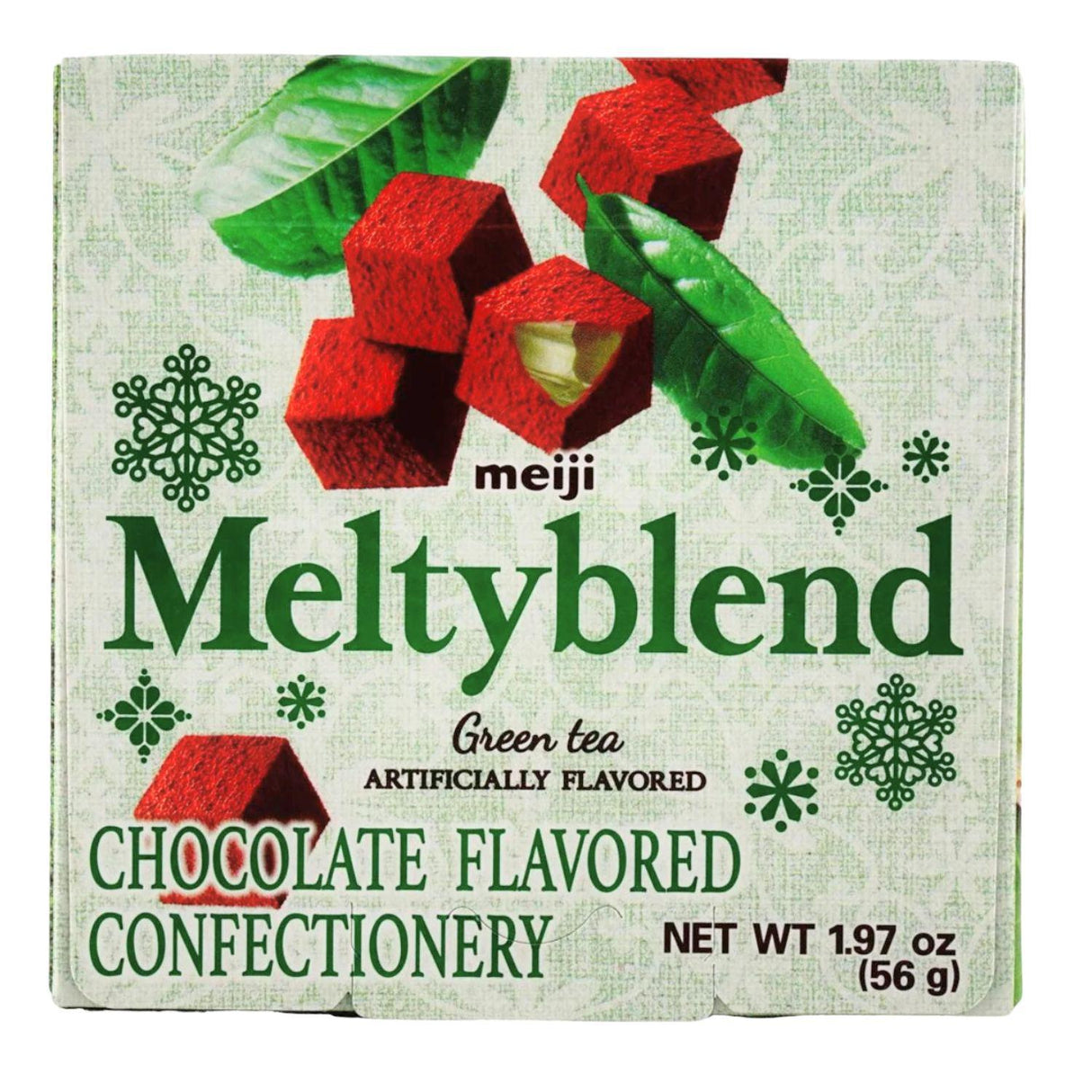 MEIJI MELTYBLEND  GREEN TEA CHOCOLATE 2.11OZ/60G