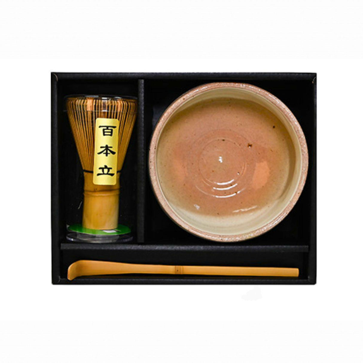 FLOWER - MATCHA BOWL W/BAMBOO WHISK & SCOOP