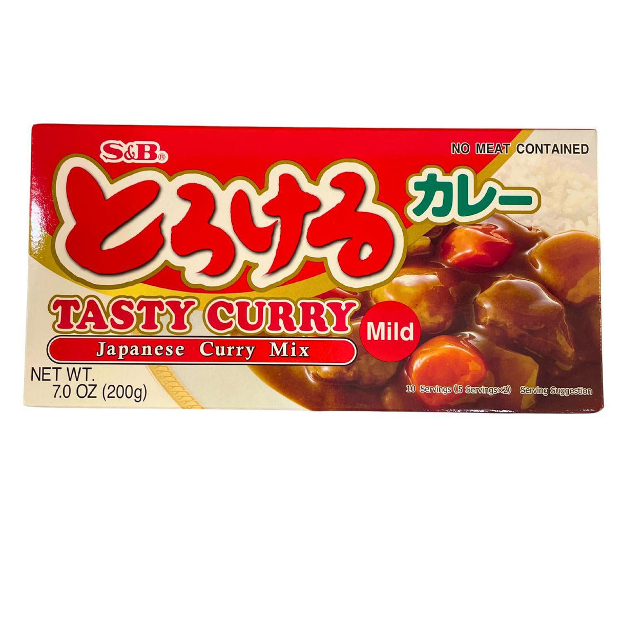 SB Torokeru Tasty Curry Mild 10servings 7oz/200g