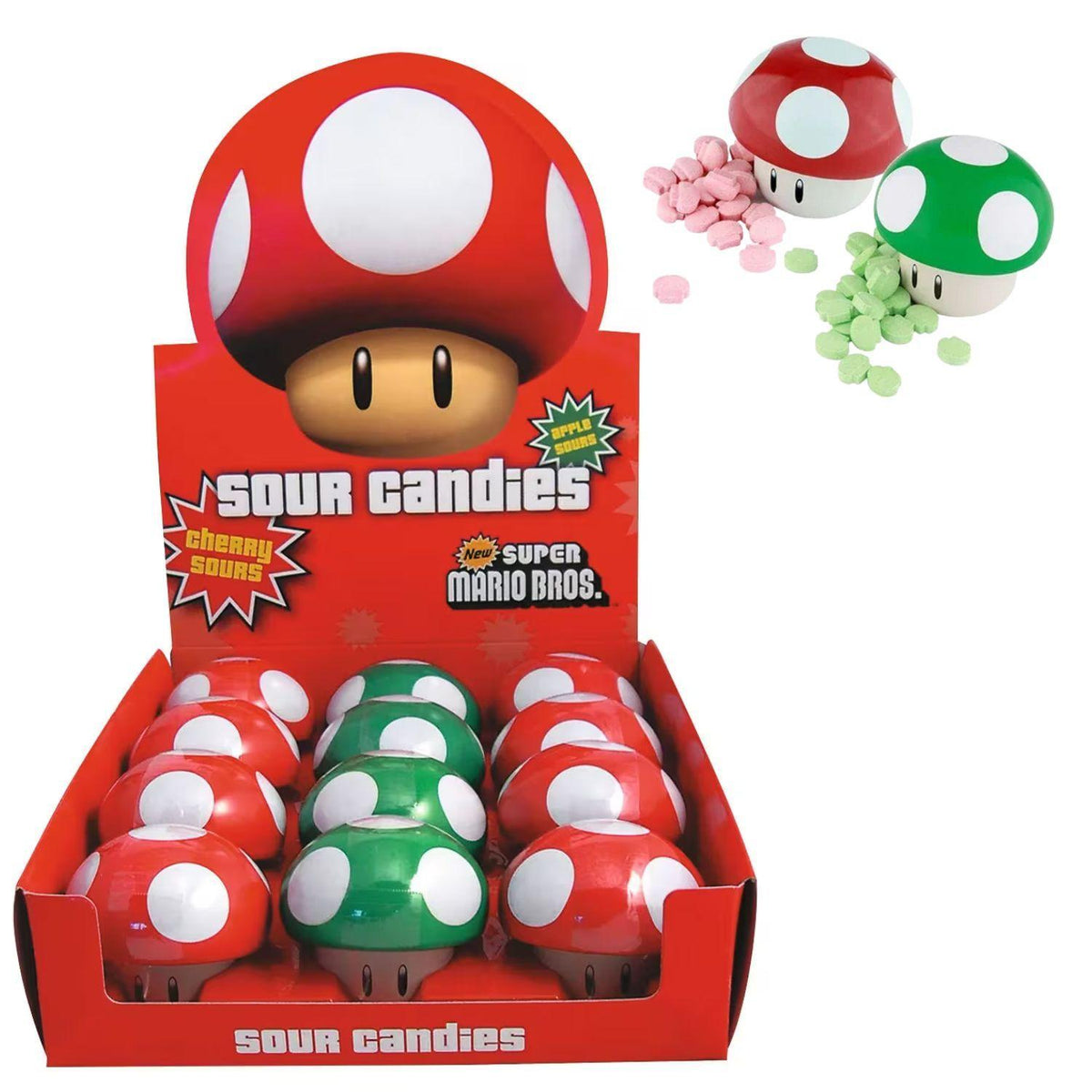 NINTENDO MUSHROOM SOURS 1PK