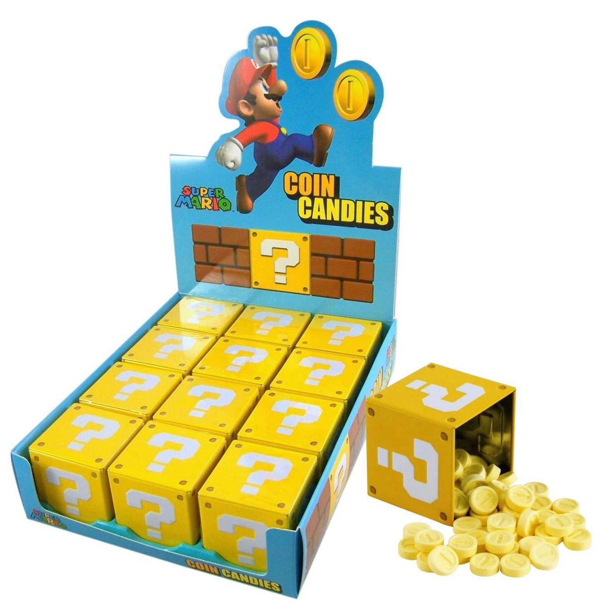 NINTENDO QUESTION MARK COIN CANDIES 1PK