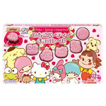 FUJIYA STRAWBERRY PARTY CHOCO 1.14 OZ